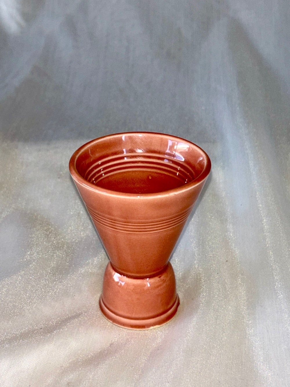 Homer Laughlin Harlequin Rose 1939-1959 Double Egg Cup Vintage